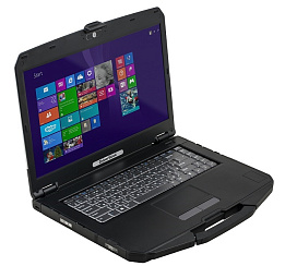 Защищенный ноутбук CyberBook S875,  15.6" Intel Core i7-8565U, 8Гб, 256Гб, Wi-Fi, BT, noOS